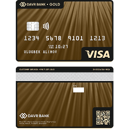 Visa Gold korporativ kartasi